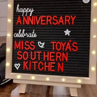 We celebrated our 20th Anniversary at Miss Toya&apos;s!