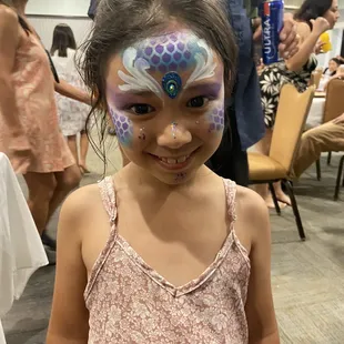She is a mermaid.