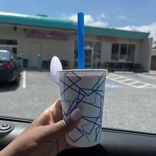 Strawberry milkshake