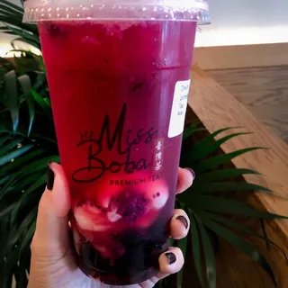 Lychee Dragon Fruit Green Tea