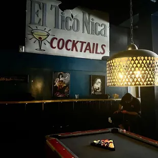 Pool table