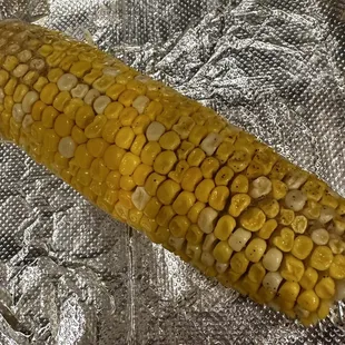 Corn notice the kernels not appetizing at all.