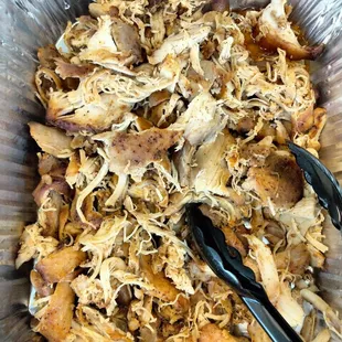 Shredded chicken