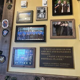 Some of the wall art