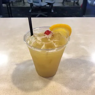 Pineapple upside down cake cocktail