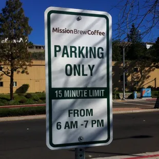 Mission Brew parking