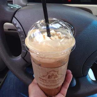 Iced Caramel Latte