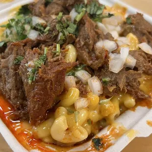 Birria Mac and cheese (available only on Wednesdays and Thursdays at the time of my review)