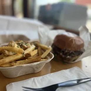 Mushroom Swiss Burger