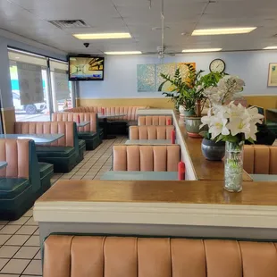 Classic, if a little rundown interior.