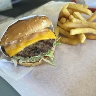 Cheeseburger combo