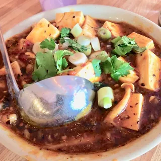 Tingly Mapo Tofu (Vegan)