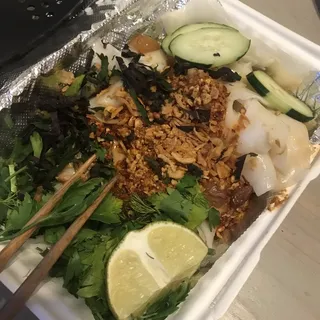 Chilled Peanut Noodles(Vegan)