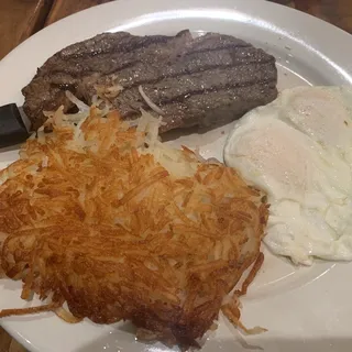 Ribeye Steak and Eggs