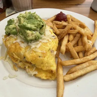 Bacon and Avocado Omelette