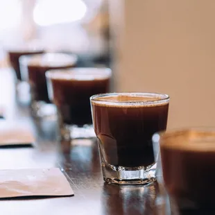 Coffee cupping