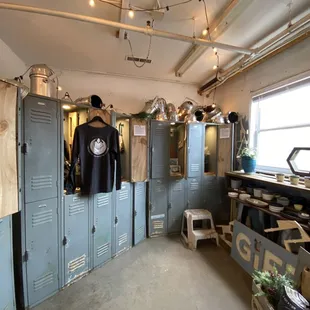 the inside of a coffee shop