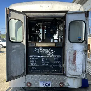 Where you place and pick up coffee.