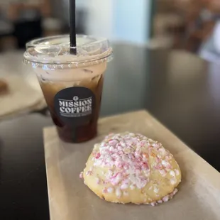 Delicious coffee and cookies!