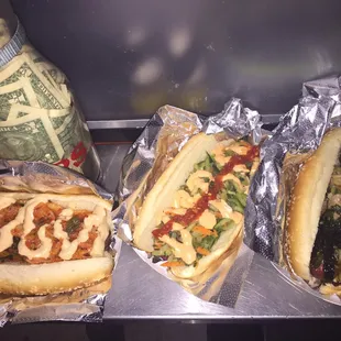 From the left - Kim Dog, VietDog, Dogijuku