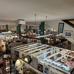 The Mission Galleria is a Huge 4 Story Antique &amp; Collectables Store that was a former Art Deco Sears Department Store Dec. 2022