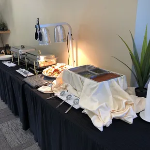 We offer catering services to fit any budget.