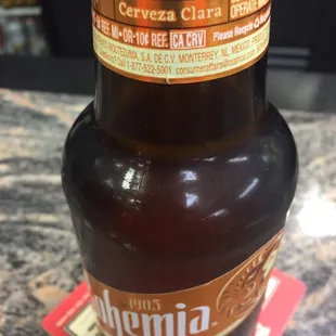 Just found out they have my fave Mexi beer. Yassss!