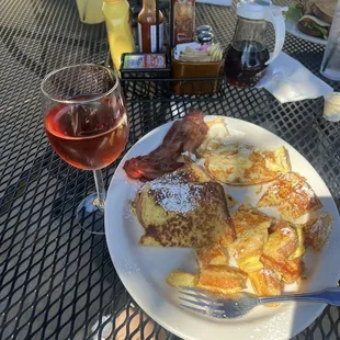 French Toast Special, mimosa