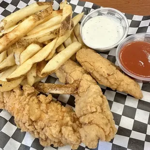 Chicken Strips &amp; French Fries
