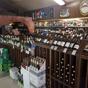 Huge wine selection