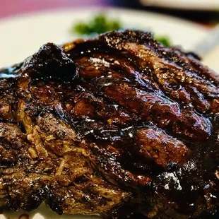 16oz grilled rib eye steak