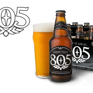 805 On tap.  Try it they way it should be tried on tap.