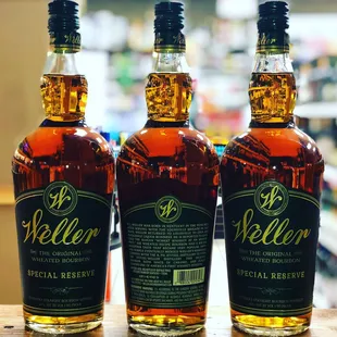 Weller Special Reserve: "Honest Whiskey at an Honest Price." 45%ABV.