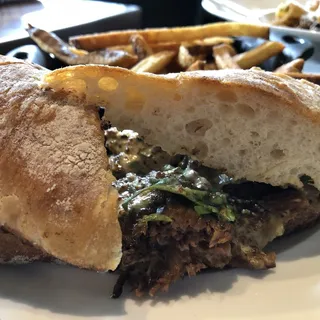 Braised Brisket Sandwich