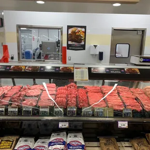 Meat dept full