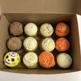 Pumpkin, chocolate, vanilla, and lemon