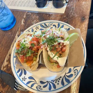 Buffalo Shrimp Taco
