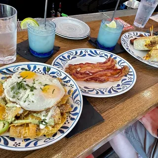 Tomatillo Chilaquiles
