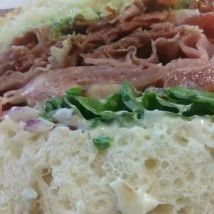Pastrami and Hickory Smoked Black forest ham