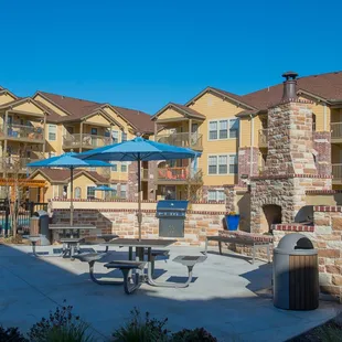 Outdoor Kitchen for Residents