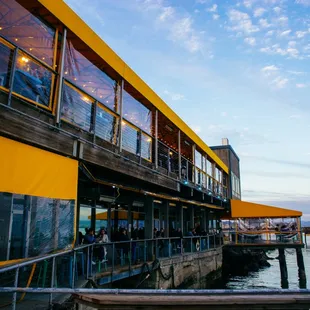 Weatherized awnings to keep you cozy!