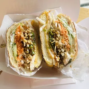 small Peking Turkey sandwich