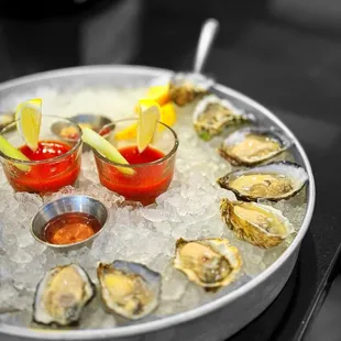 Raw Oyster in a Half Shell | ig: whaEVAeats