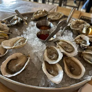 Raw Oyster in a Half Shell