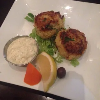 Dungennes Crab Cake appetizer