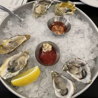 Raw Oyster in a Half Shell