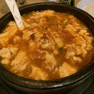 Korean Soft Tofu Soup