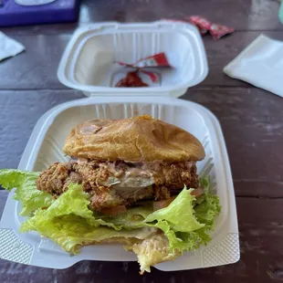 Crispy Chicken Burger