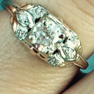 My gorgeous vintage ring
