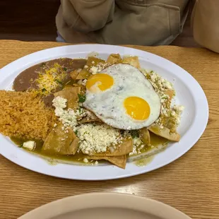 Spicy Chilaquiles